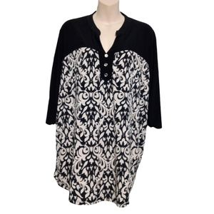 Adele & May Woman Tunic Top Sz 3X